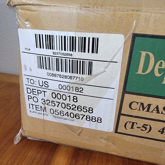 Holiday Time 4ft Flocked Greenfield Pine Christmas Tree PreLit 105 Clear T-5 New - Picture 7 of 9